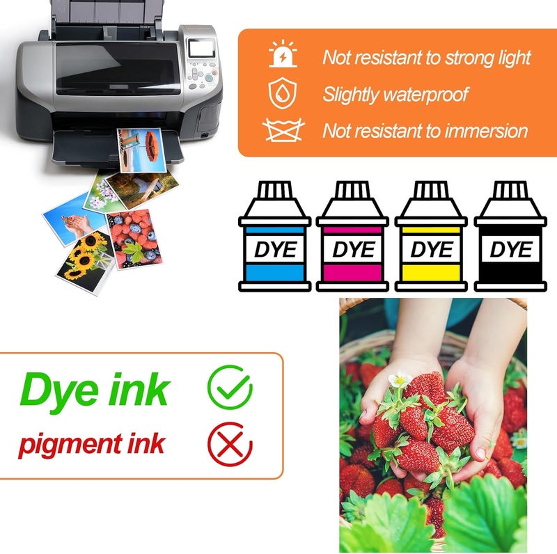 Utron 150 Sheets glossy photo paper, 4 x 6 Inch, photo paper for printer, photo printer paper, by Better Office Products - Image 5